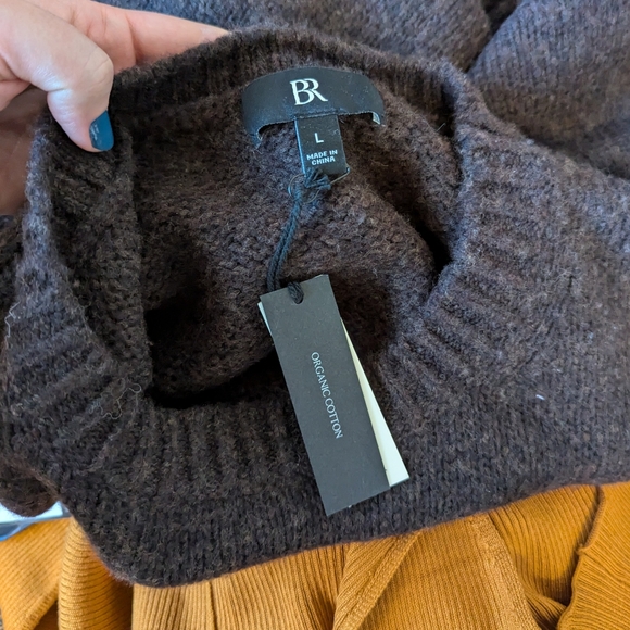 Banana Republic Cotton Wool Boxy Sweater - Picture 5 of 8